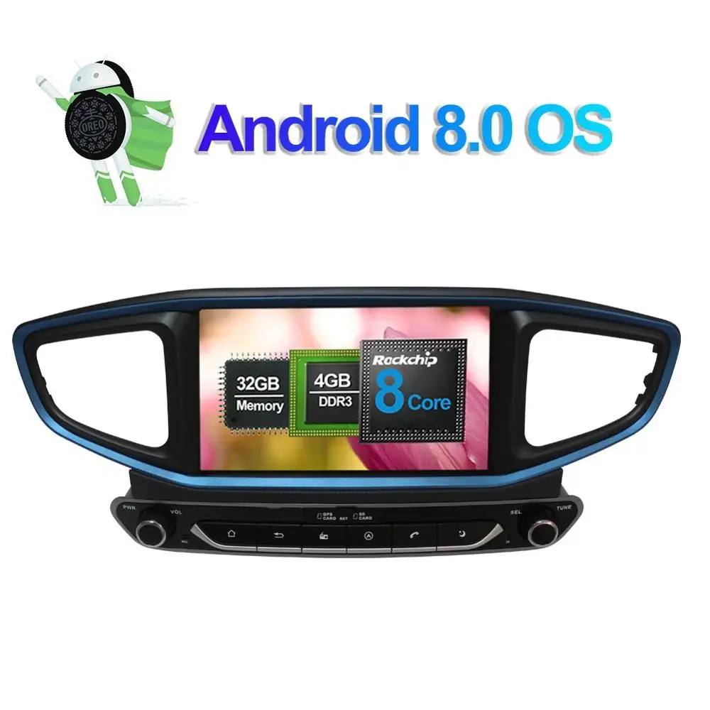 8 дюймовый Android 7 1/8 0 Восьмиядерный 4 Гб ОЗУ автомобильный радиоприемник стерео для