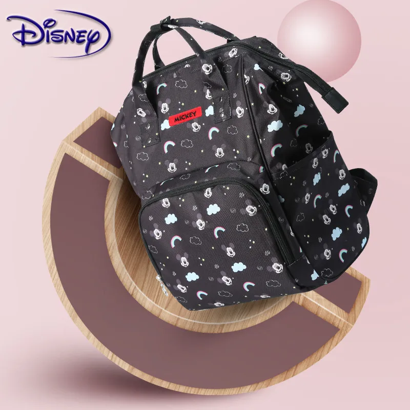 Disney розовый рюкзак для подгузников модная сумка большой органайзер беременных