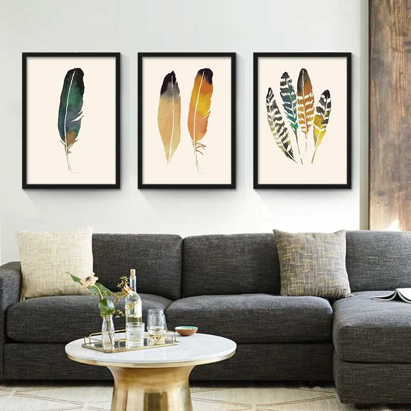 Скандинавский стиль современный домашний декоративный холст живопись для