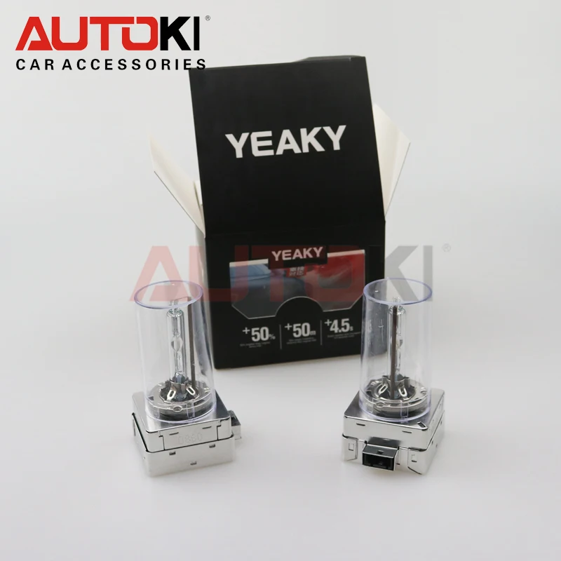 Оригинальная ксеноновая лампа повышенной яркости Autoki серии Yeaky 35 Вт 12 В D3S для