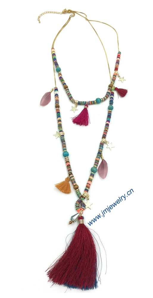 Handmade vintage ethnic necklace Bohemia collier Multistrand statement Necklace sea beach summer style tassel charms necklace
Handmade vintage ethnic necklace Bohemia collier Multistrand statement Necklace sea beach summer style tassel charms necklace