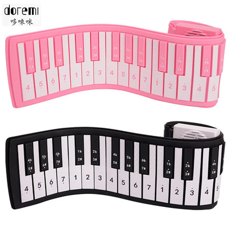 DoReMi 37 клавиш Новый портативный электронный пианино детский складной Smart Keyboard