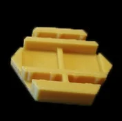 5Pcs Yellow 5 шт. игральные кости карты Кронштейн маркер стенд для Gloomhaven игры войны стол молоток TRPG Настольный РГС 3d печать шестигранный базовый лоток - Цвет: 5Pcs Yellow