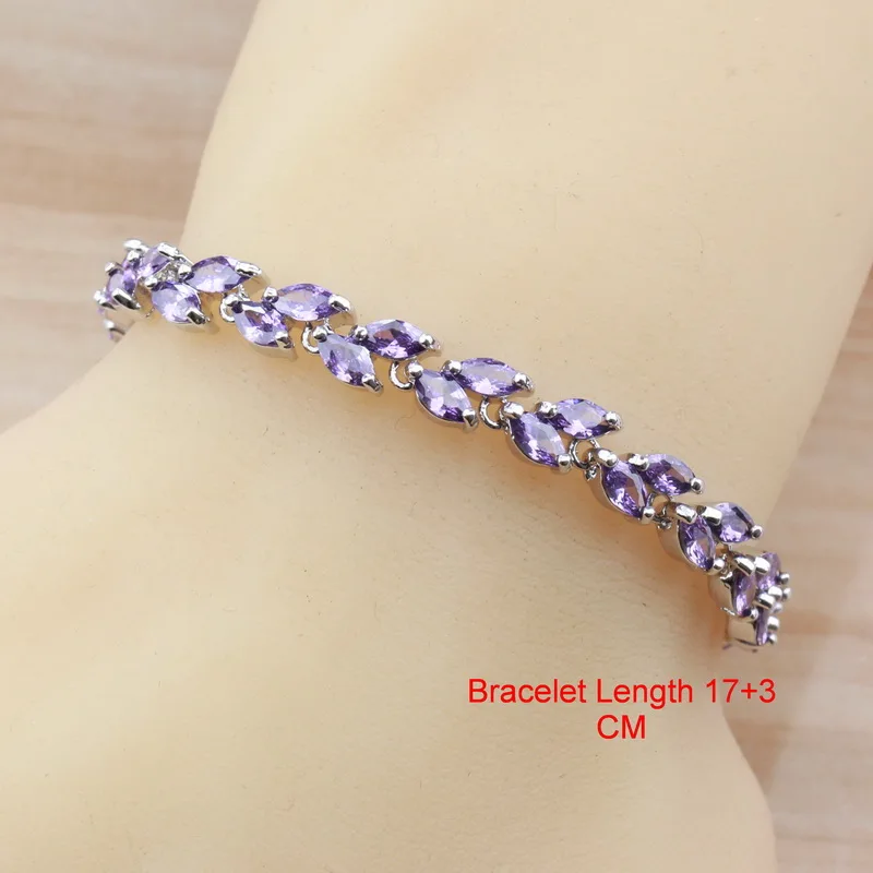 Идеальный Серебряный Цвет Свадебные Ювелирные наборы для женщин костюм