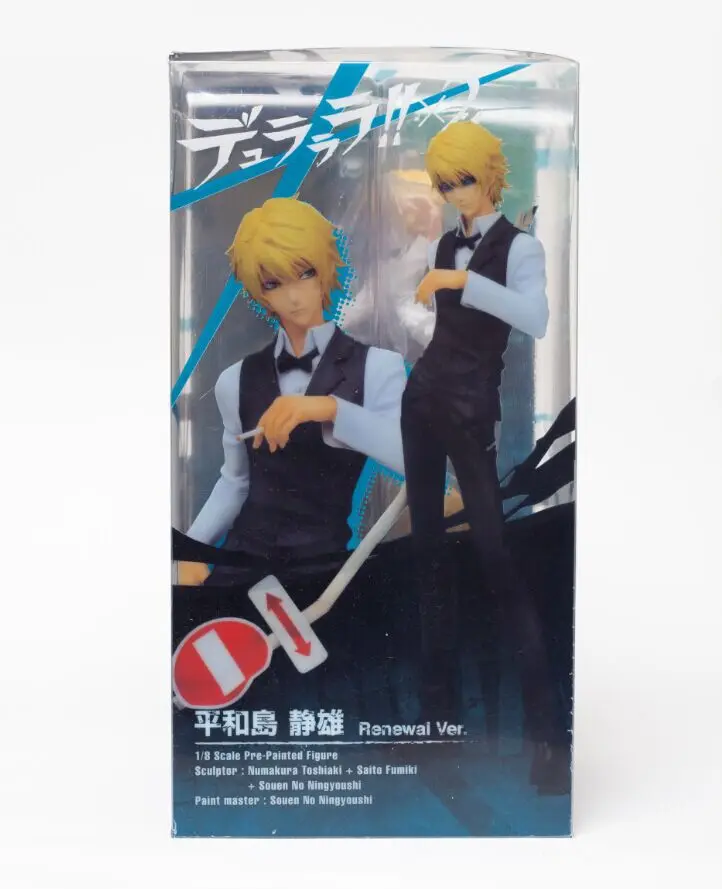 Новая игра комиксов аниме статуя дюрарара! X2 Shizuo Heiwajima Renewal Ver. Игрушка фигурка