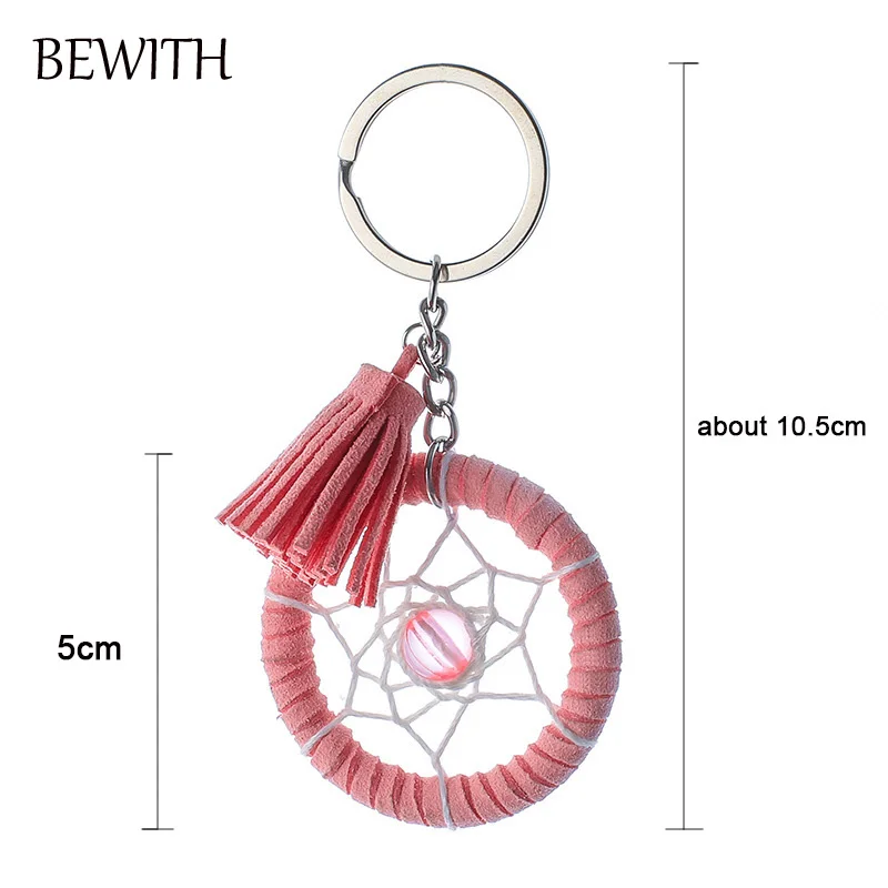 4 вида цветов Брелок Ловец снов и сумка кулон украшение подарок индийская ручная