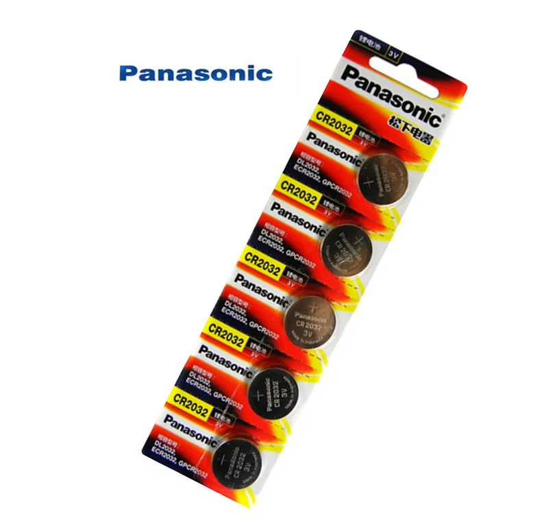 Оригинальные батарейки Panasonic cr2032 30 шт. 3 в литиевая батарея для монет часов