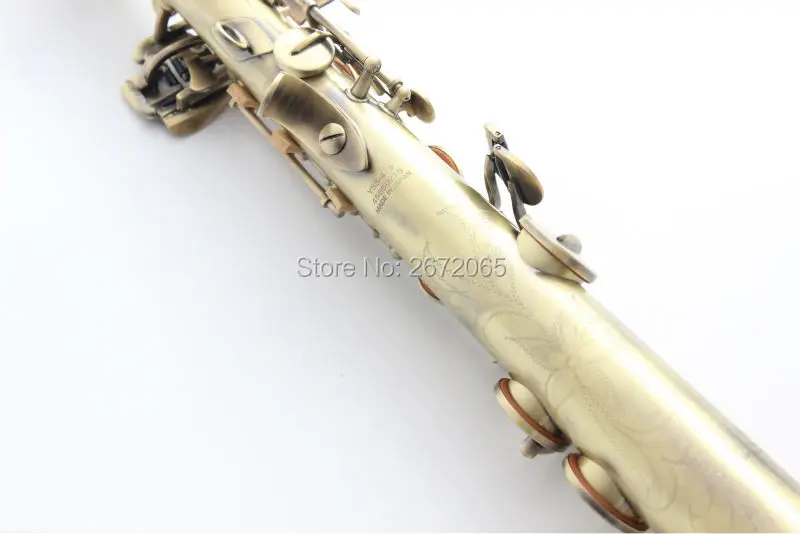 Brand New Soprano Saxophone YSS-475 Bronze B flat playing professionally one straight Top Musical Instruments professional grade | Спорт и