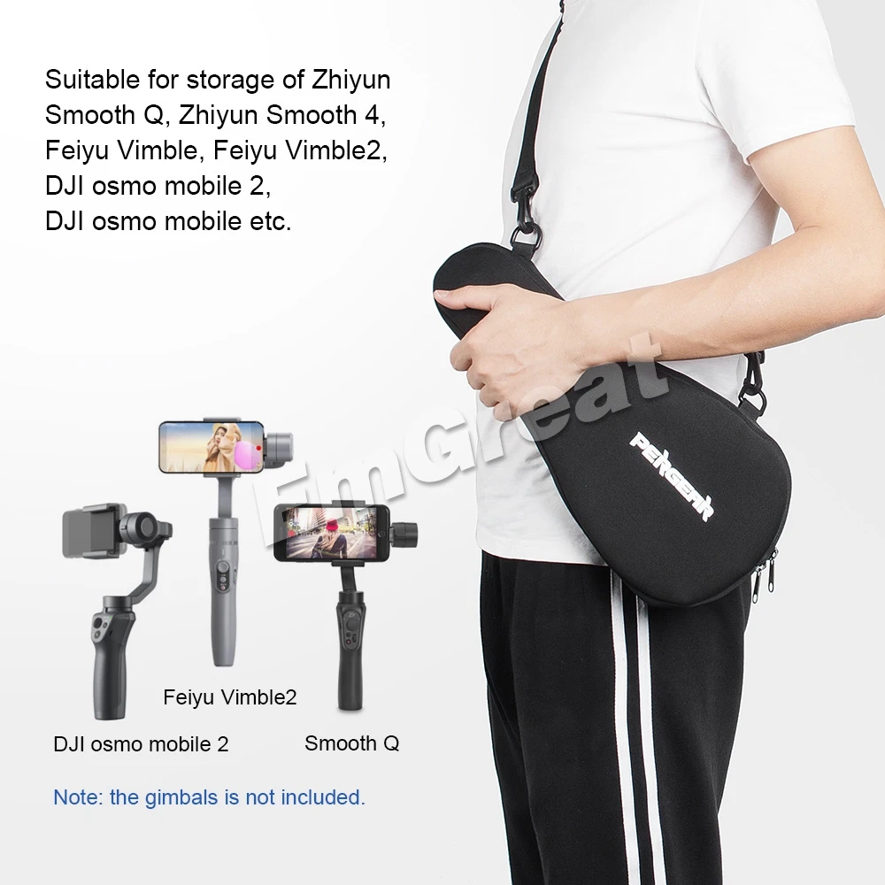 Pergear прочная Портативная сумка защитный чехол для ручной стабилизатор Zhiyun Smooth 4 DJI