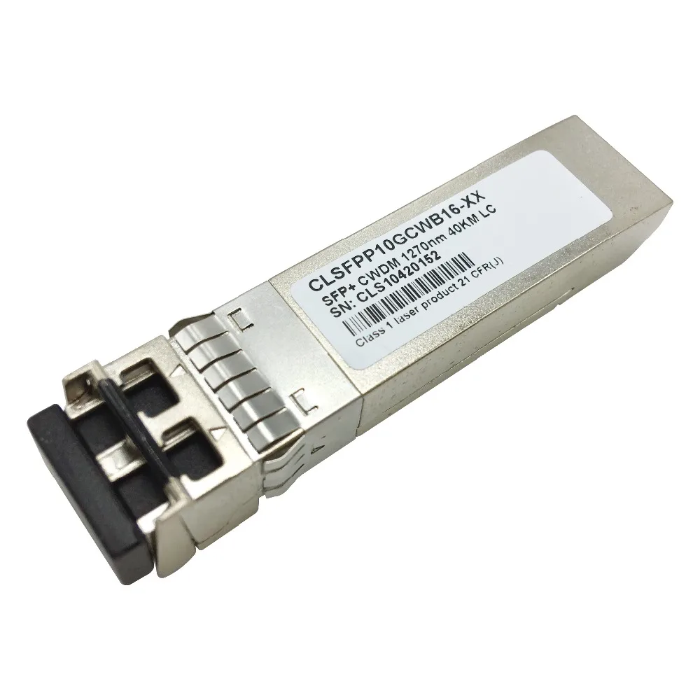 10G CWDM SFP + модуль 40 км 1470 ~ 1610 нм|Оптоволоконное оборудование| |