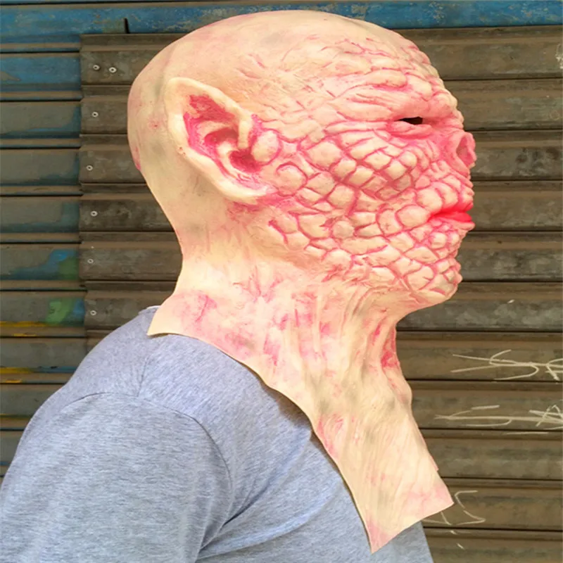 Новинка 2017 популярная таяющая Полнолицевая маска зомби кровавая немертвая