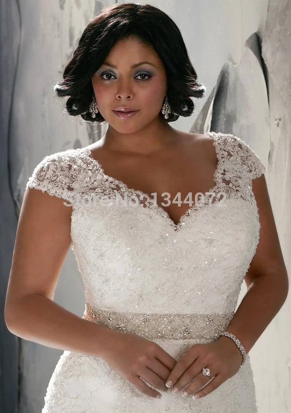 Vestido de noiva размера плюс Casamento новый стиль ТРАПЕЦИЕВИДНОЕ ПЛАТЬЕ со шлейфом v