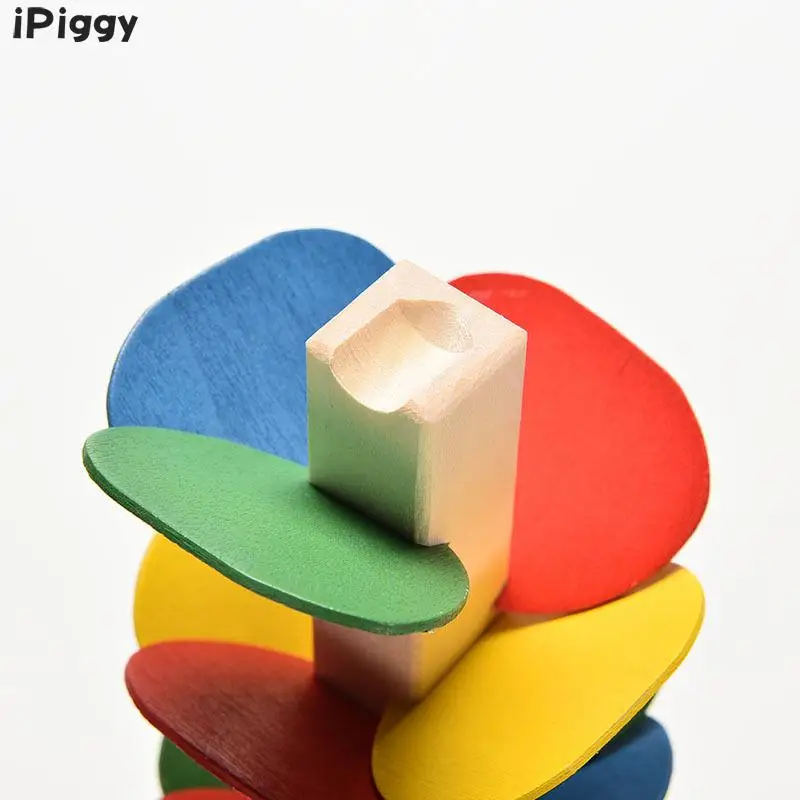 Игрушка iPiggy деревянное Дерево деревянный шар бегущий трек игра ребенок дети
