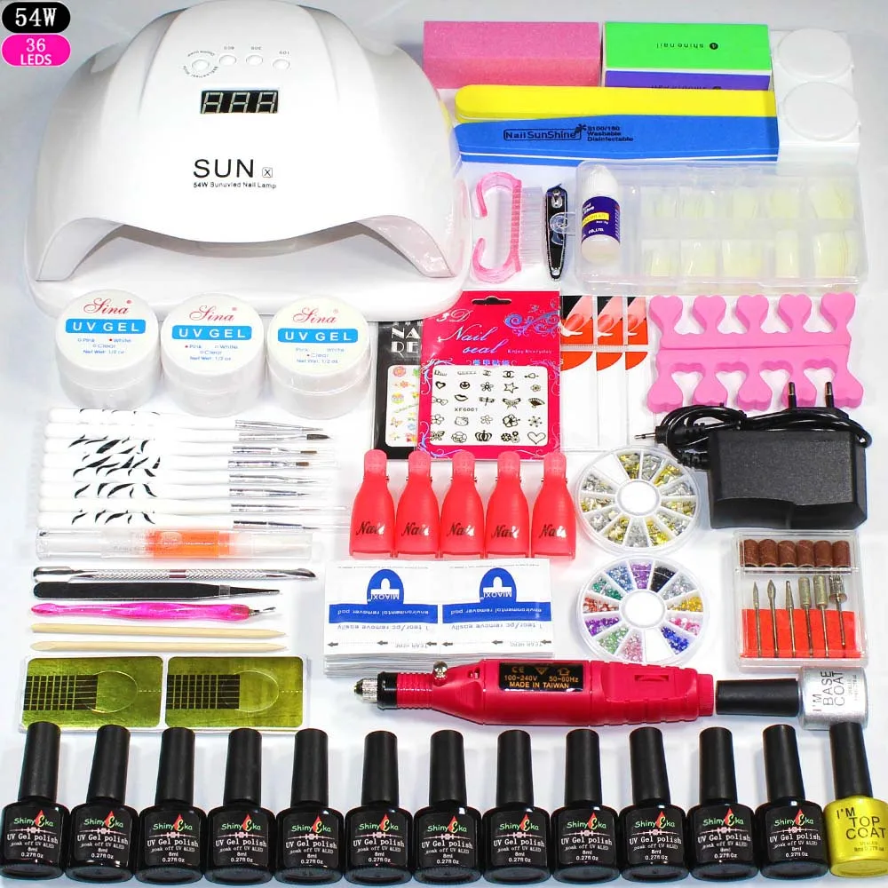 Набор для наращивания ногтей Озон