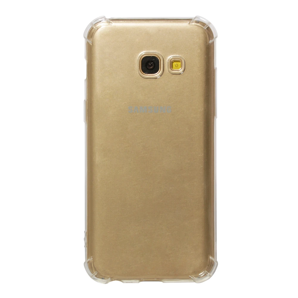 High quality transparent reinforced Anti-falling Soft Silicone phone case For Samsung Galaxy A320 A3 2017 coque funda etui cover |