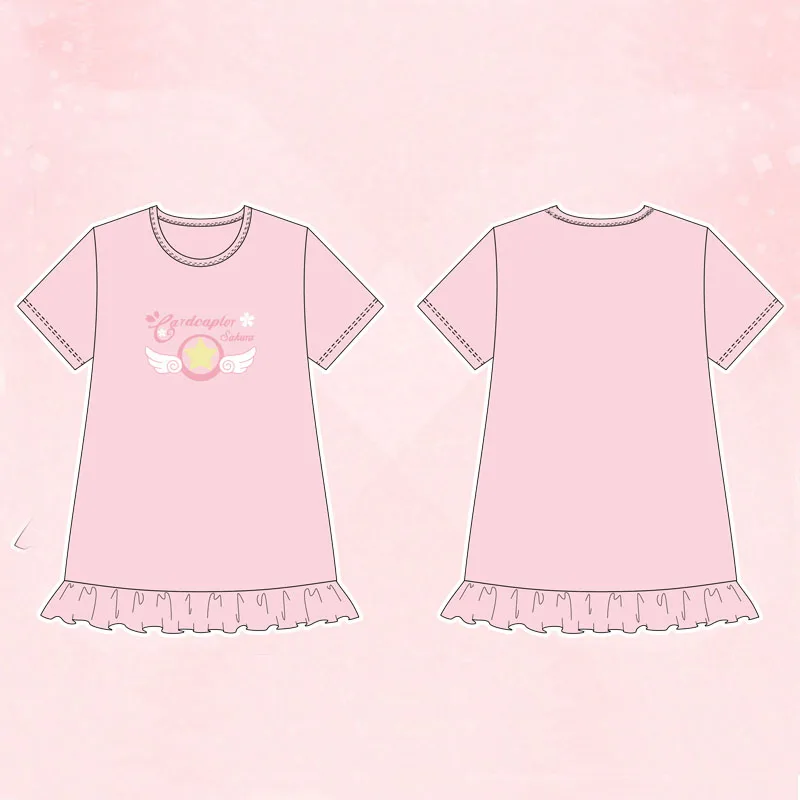 Карточный чехол KINOMOTO платье с Сакурой костюм ночная юбка пижама housecoat | Женская