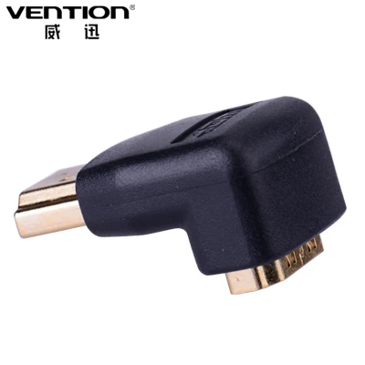 Vention! Высококачественный hdmi male HDMI female прямоугольный Узкий адаптер 1080p угол обзора