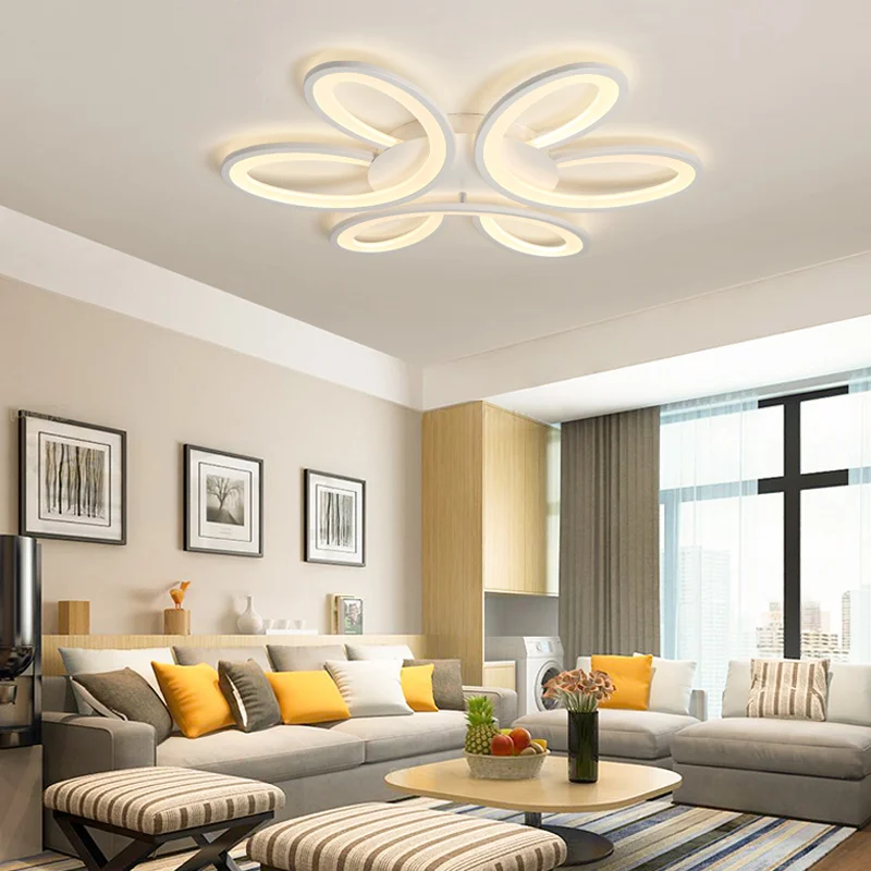 Потолочная люстра светодиодная для гостиной столовой умного дома|lustre chandelier|ceiling