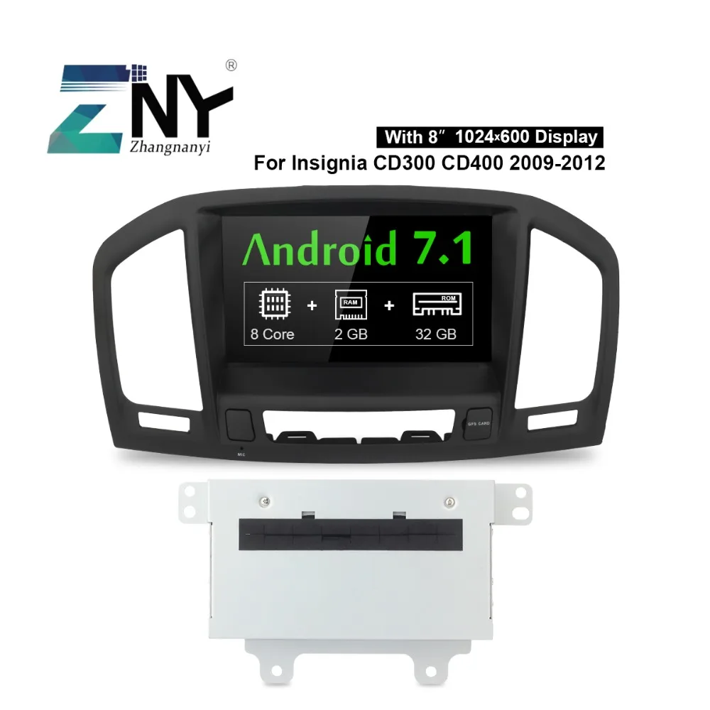 8&quot Android 7.1 Car DVD For Opel Vauxhall Insignia CD300 CD400 Auto Radio FM WiFi PC GPS Navigation Audio Video Multimedia System |