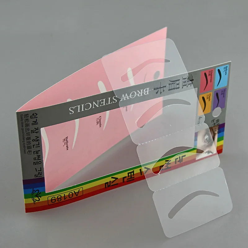 4 шт. трафареты для бровей шаблон | Красота и здоровье