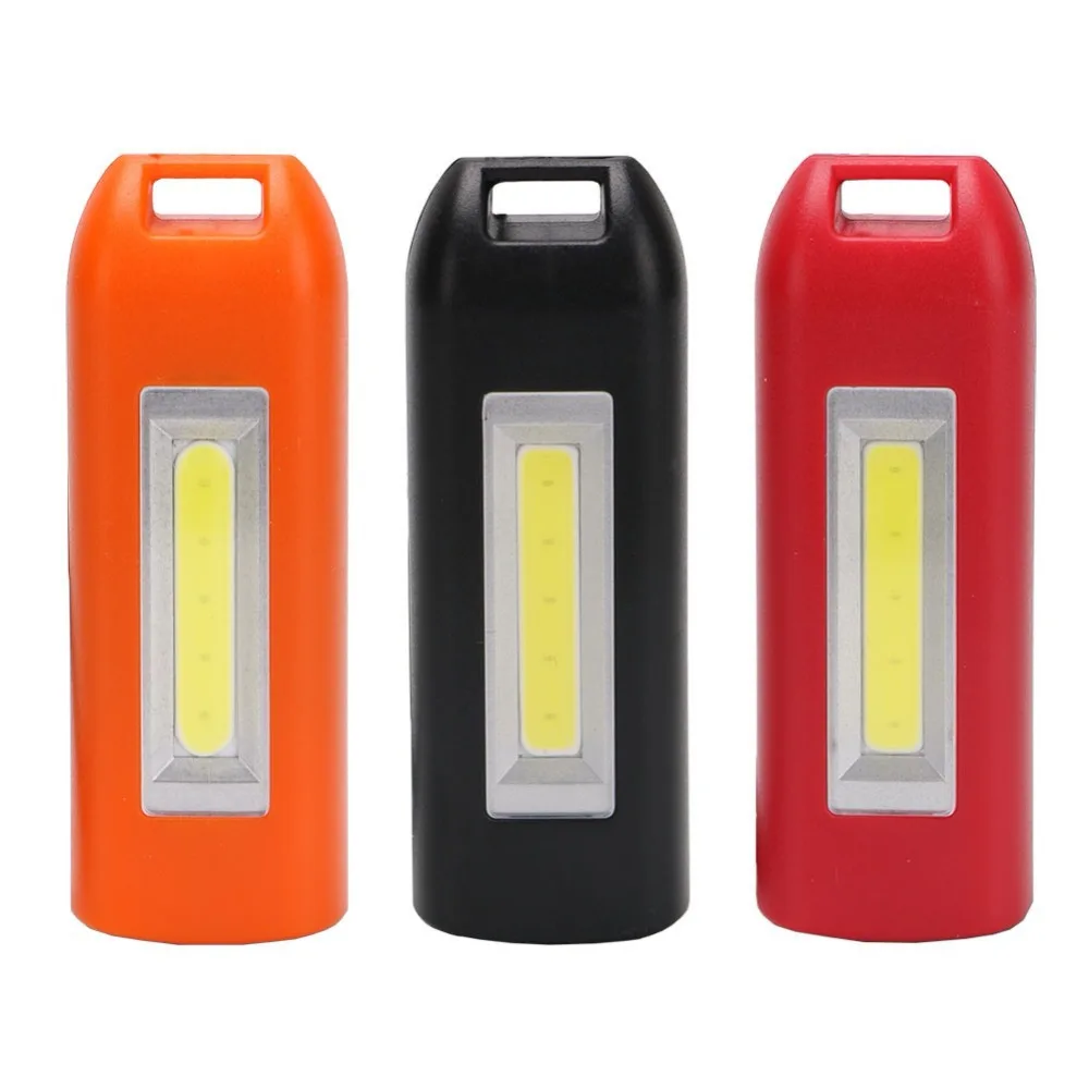 Портативный LED USB Перезаряжаемый фонарик фонарь Многофункциональный COB мини