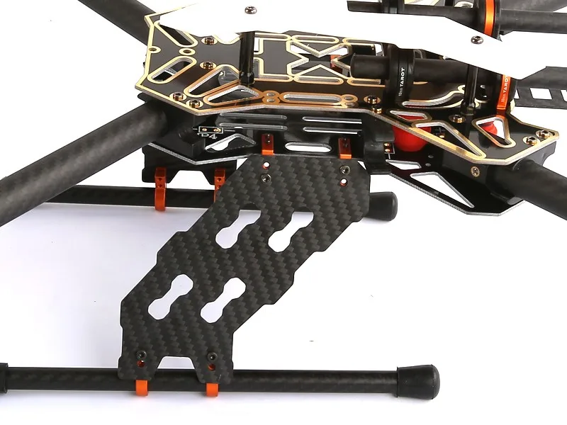 DIY FPV Квадрокоптер Alien 550 задняя Складная рамка из углеродного волокна для