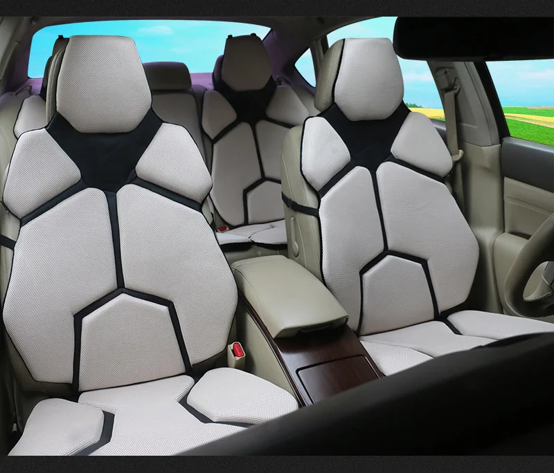 3D чехол для сиденья автомобиля для большинства автомобилей Универсальный автомобильный коврик для сиденья дышащий автомобильный чехол для сиденья Защитные чехлы для автомобиля