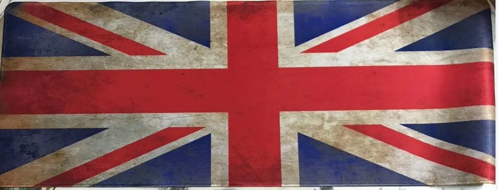 UK Flag lockedge 800x300 мм Резиновый ультра большой игровой прочный коврик для мыши