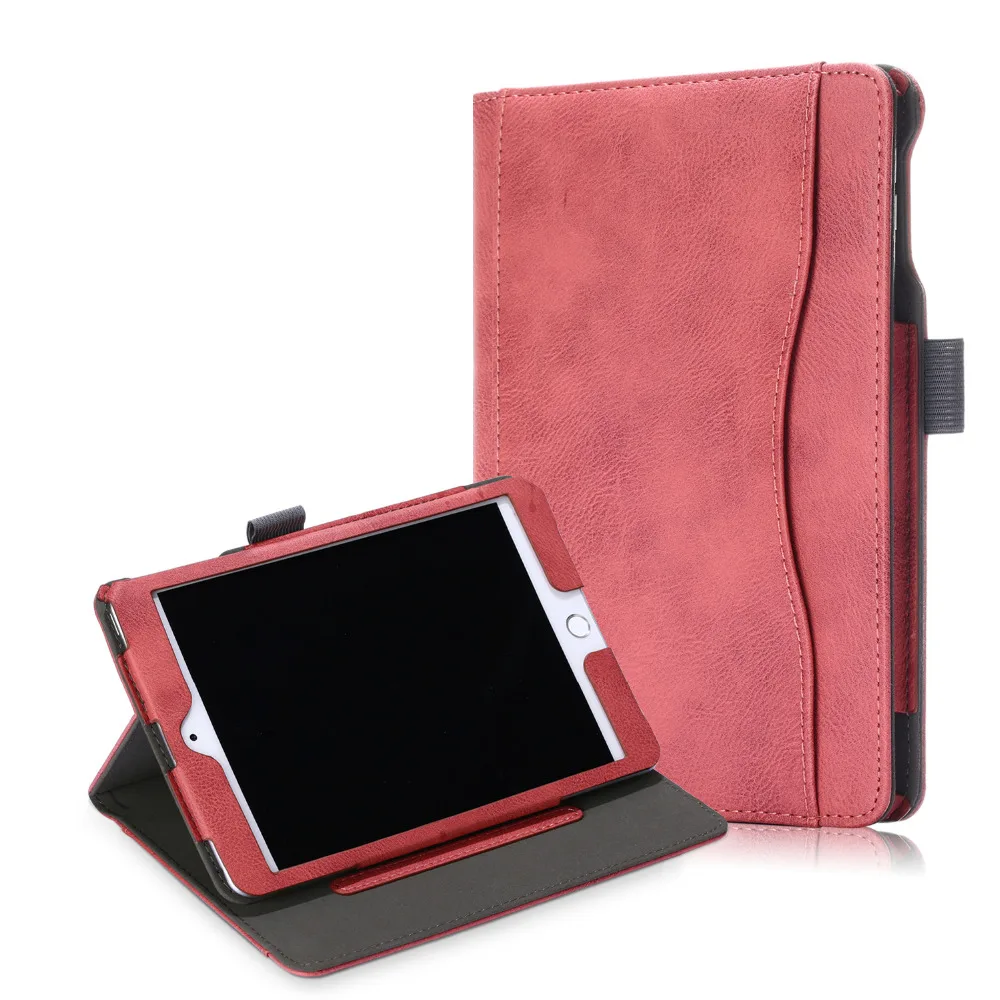For Apple iPad Mini 5 4 Mini5 Mini4 +Film +Pen Flip Stand Leather Skin Shell Case Funda Capa Magnet Smart Auto Sleep/Wake Cover |