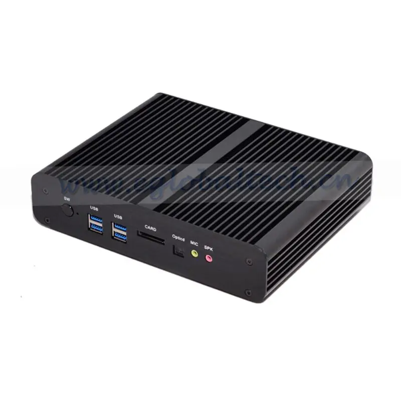 Безвентиляторный процессор EGlobal Barebone i7 мини ПК с Windows 10 3 года гарантии Nuc