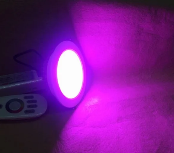 Умный алюминиевый корпус 4 провода подключение rgb 3в1 3 Вт 12 В светодиодный