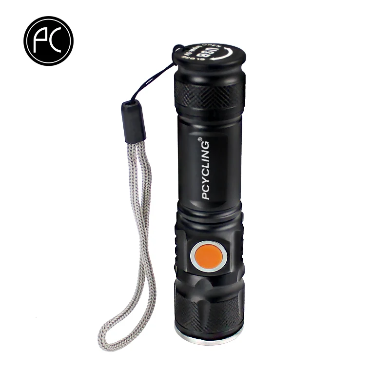 Велосипедный светильник PCycling 2000 люмен супер перезаряжаемый от USB T6 светодиодный