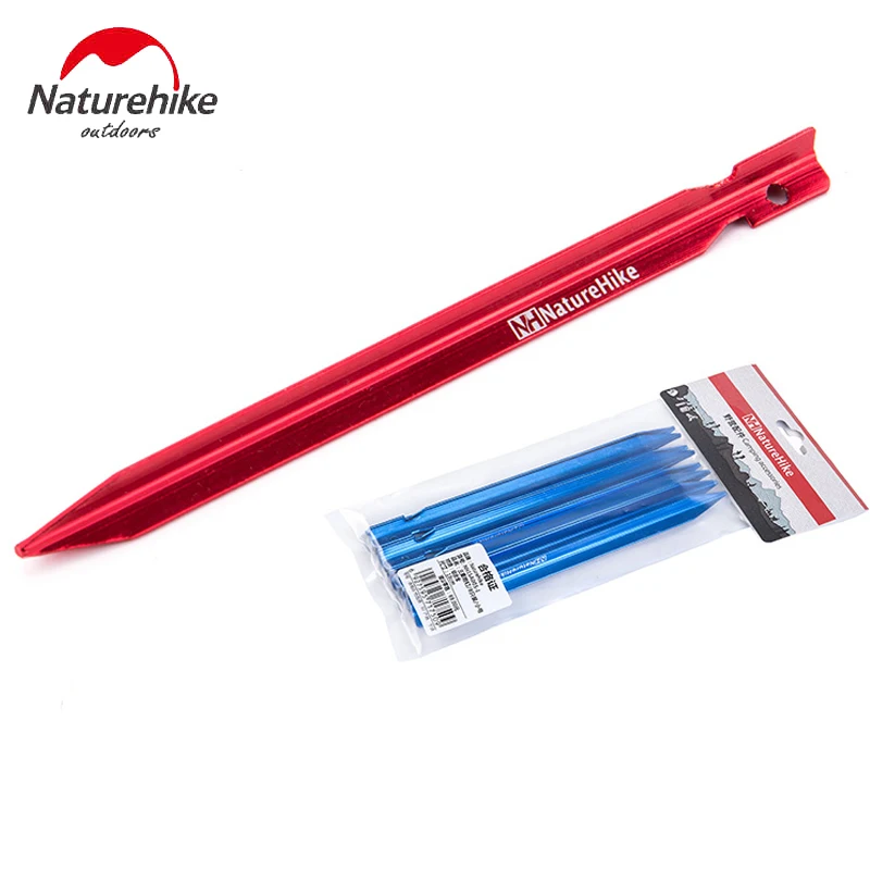Палатка NatureHike Peg 8 шт./лот 7001 из алюминиевого сплава палатка для ногтей Стойка