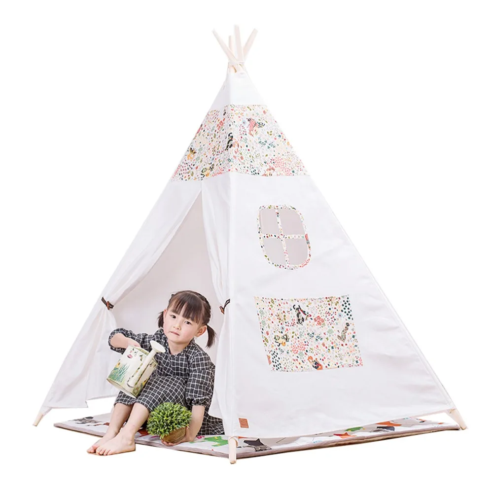 Бесплатная любовь @ маленький цветочный дизайн детская игровая палатка