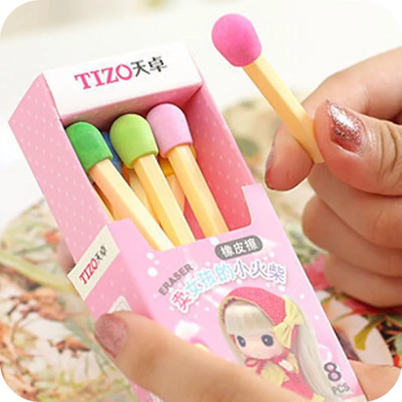 Ластик для девочек kawaii erasers borracha ластик gomas de borrar милые школьные принадлежности