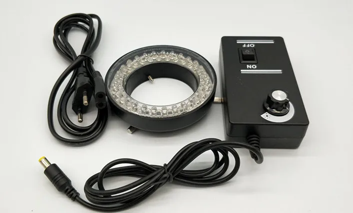 Светодиодный осветитель для микроскопа монтажный 60 мм 60pins|ring keeper|illuminate