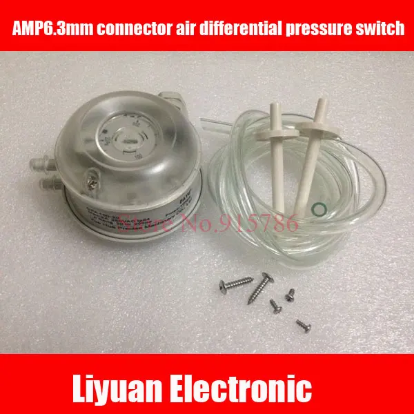 AMP6.3mm разъем воздушный переключатель перепада давления/микро давления/30 ~ 2000 ПА