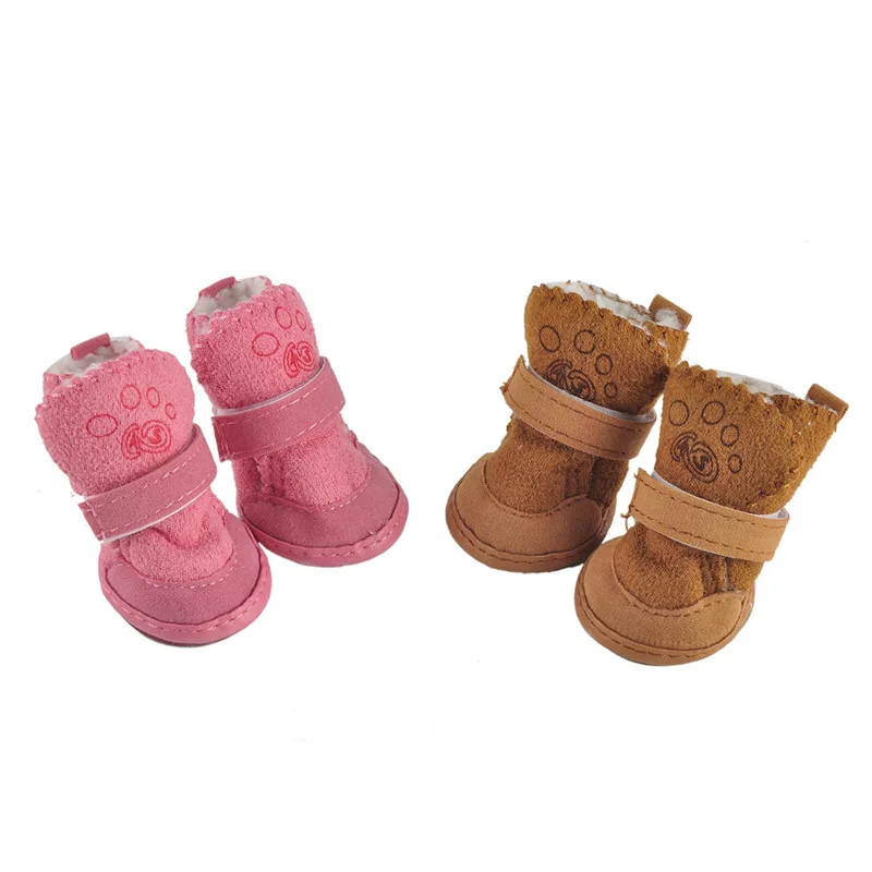 2017 Лидер продаж обувь для домашних животных кошек и собак зимние