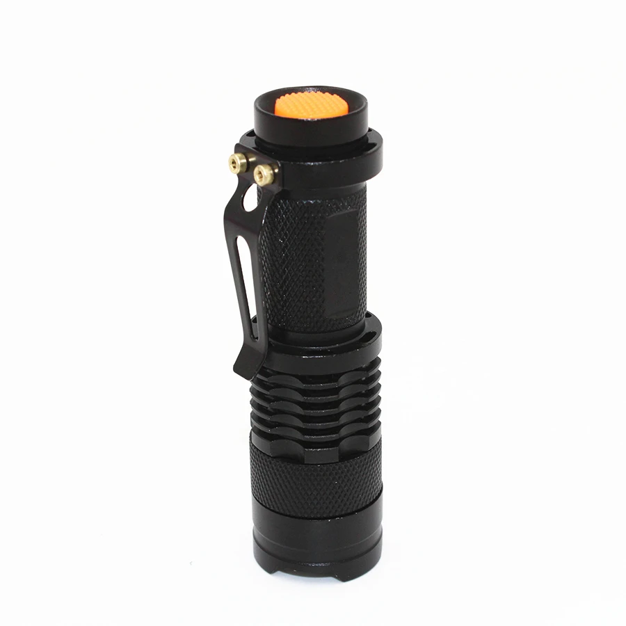 Мини Портативный алюминиевый 3 режима фонарь 5 W 350LM XPE Q5 светодиодный светильник с