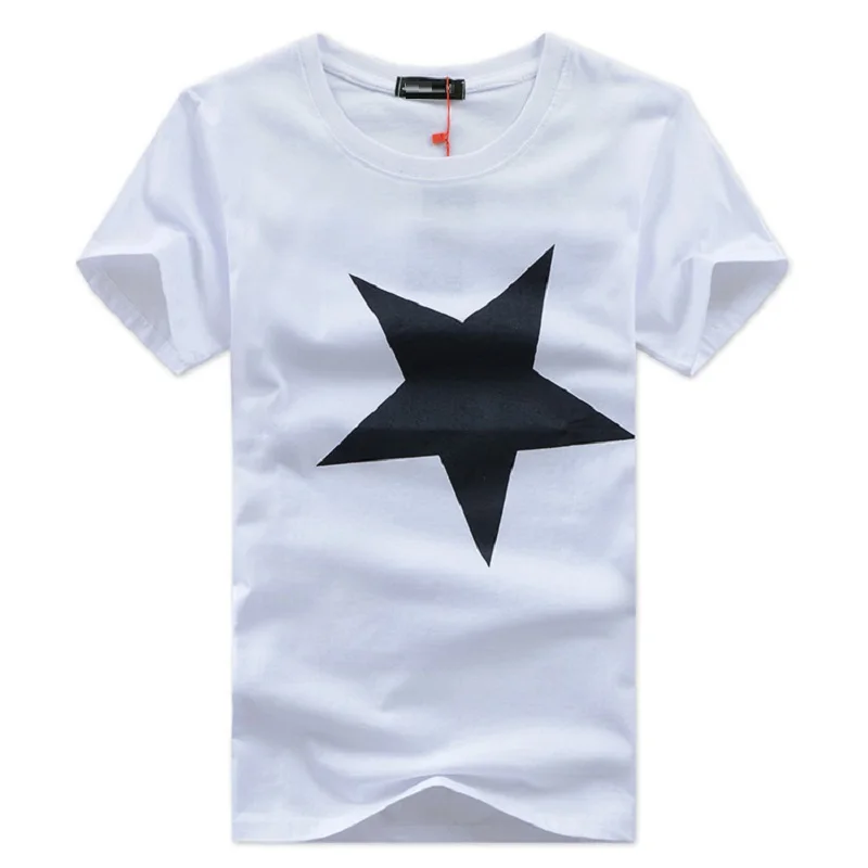 Мужская футболка KUYOMENS летняя большого размера с коротким рукавом|tee shirt homme|t hommemen
