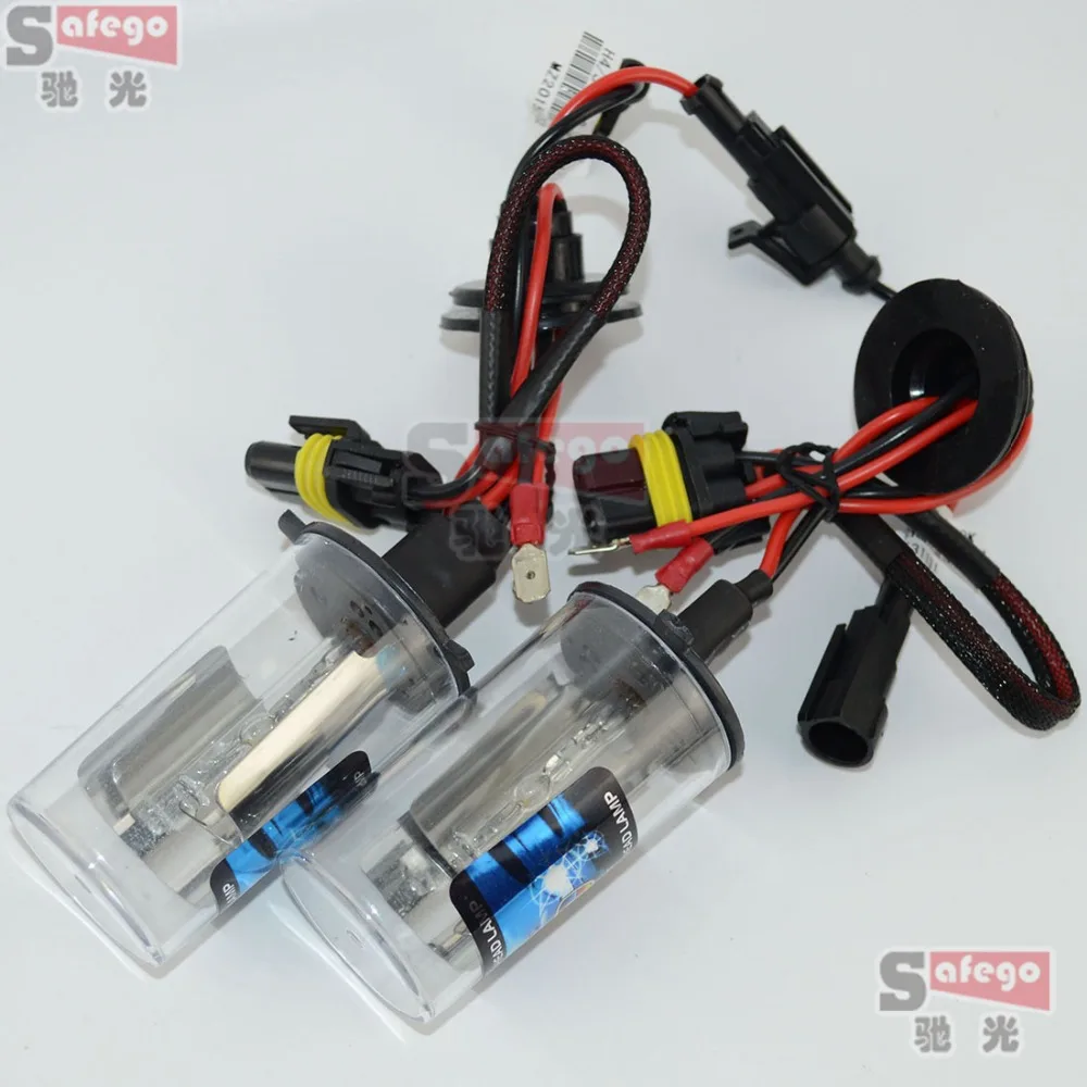 2 шт. H4 AC авто фара свет фар ксеноновые лампы HID один луч противотуманные фары 4300 К