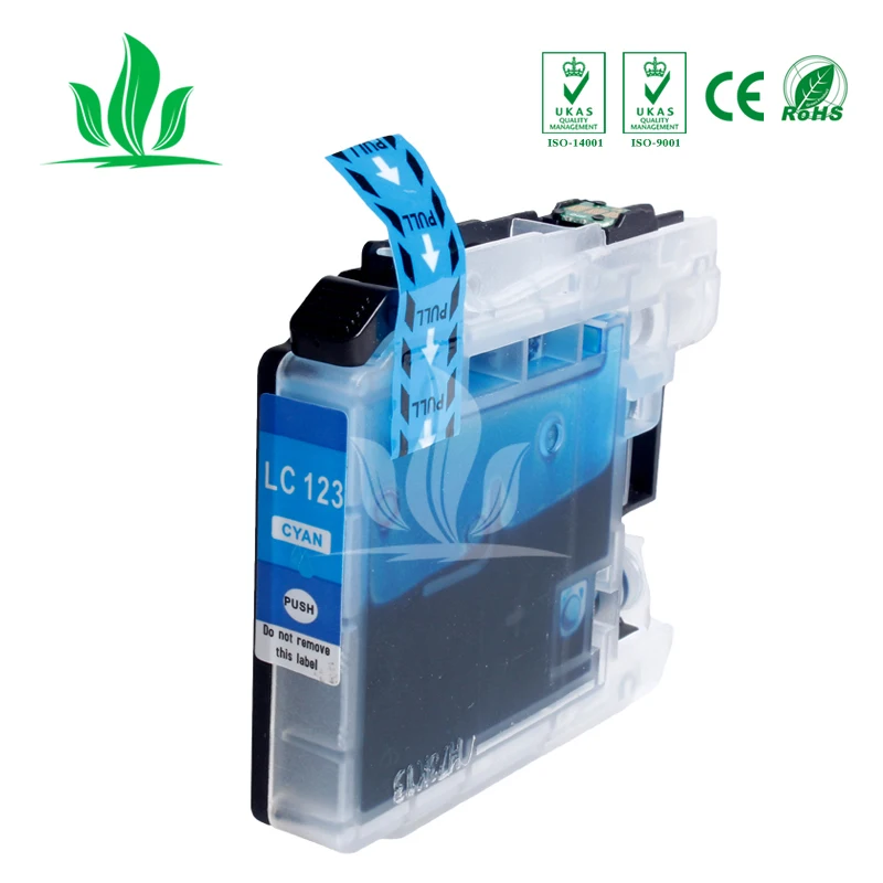 4 шт. LC123 чернильные картриджи совместимые с Brother mfc J4510DW MFC J4610DW J4710DW|ink cartridge|compatible ink