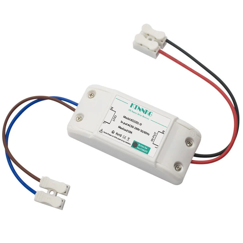 Relay Receiver AC 220V приемо-Беспроводной дистанционного Управление настенный выключатель Панель дистанционного управления зала Потолочное освещение в спальню Настенные светильники Беспроводной TX - Цвет: Relay Receiver