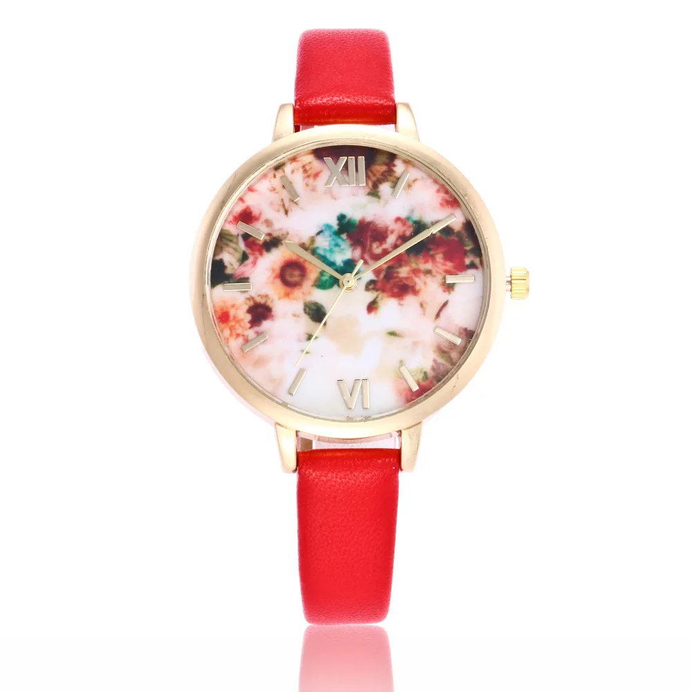 Элегантный в китайском стиле Женские кварцевые наручные часы с тонким ремешком