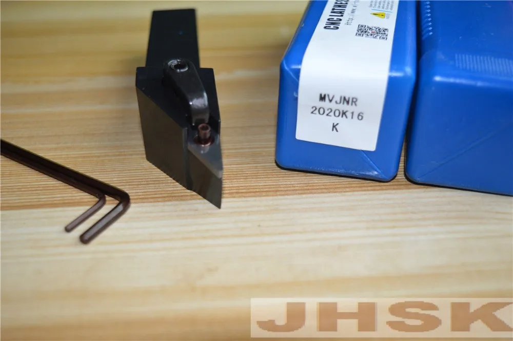 

FREE SHIPPING MVJNR2020K16 20 x125 mm Lathe External Turning Tool Holder For VNMG1604 cnc
