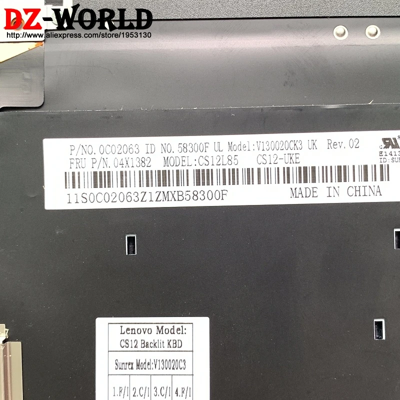 Новая/Оригинальная английская клавиатура с подсветкой для Lenovo Thinkpad T430 T430i T430S X230