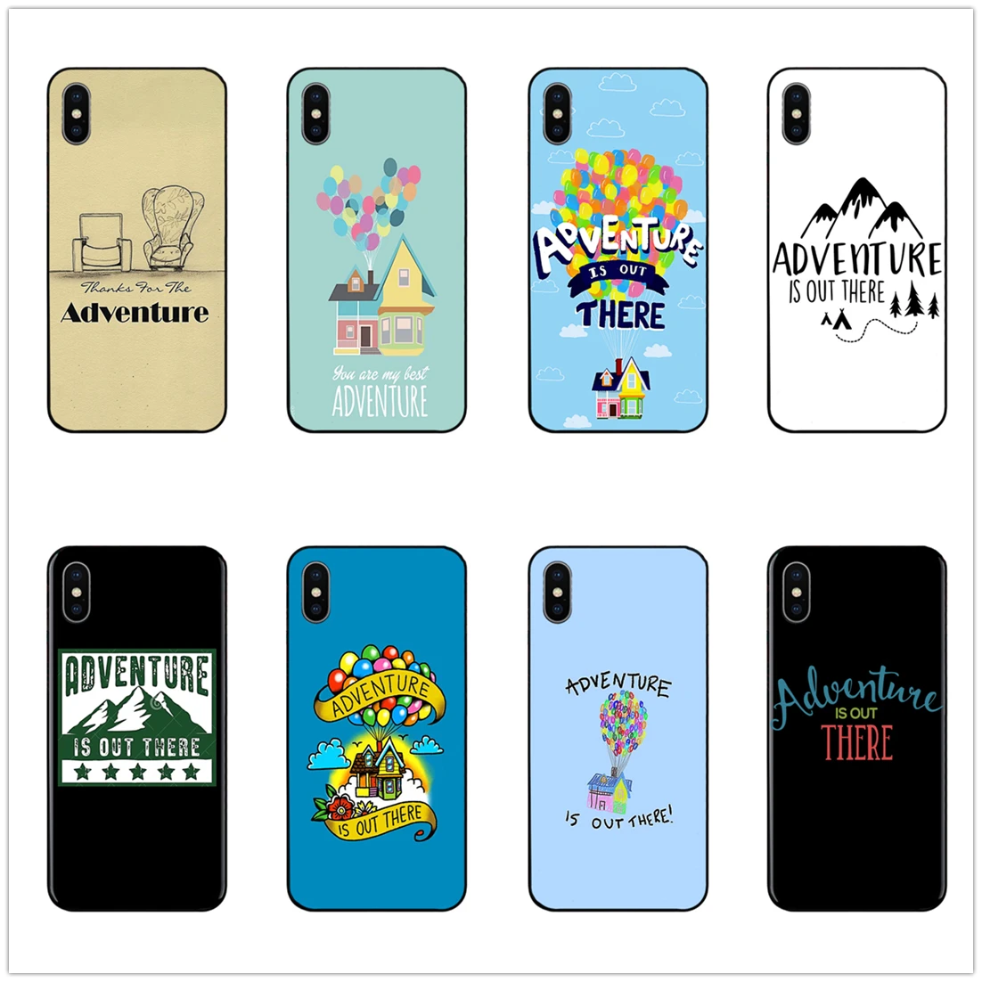 

Adventure is Out There phone case black soft cover for iPhone 11 Pro Max 6 7 8plus 5S X XS XR XSMax For Samsung s10 s9 s8 series