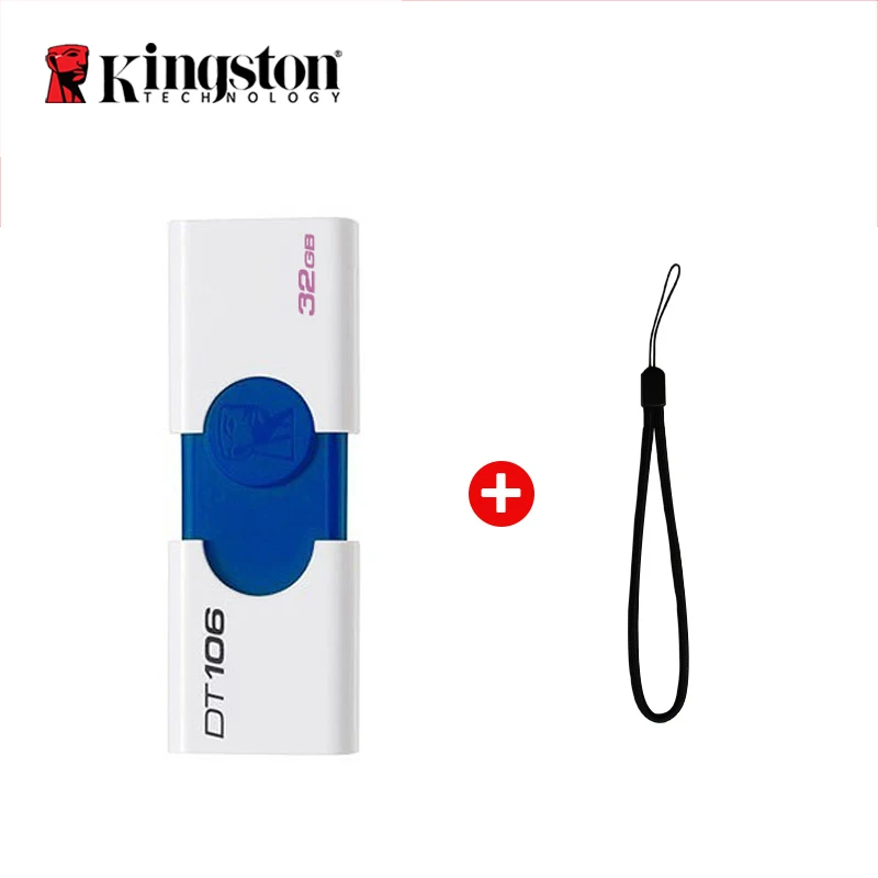 Kingston USB Flash Drive USB3.0 DT106 флешки usb3.1 16 ГБ 32 U диск флэш накопитель usb памяти Memoria|USB