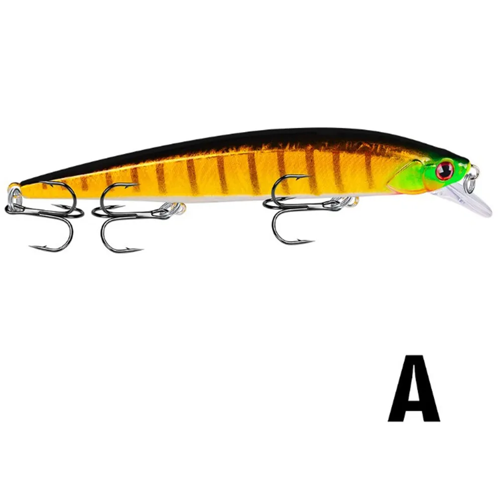 A 1 шт. приманка для рыбной ловли гольян, 14 см, 18,5 г, плавающая приманка, воблеры, Isca, искусственная жесткая приманка для форели, баса, ловли карпа, Pesca - Цвет: A