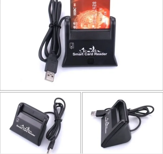 USB 2 0 устройство для чтения смарт-карт с идентификатором cvc банковской картой